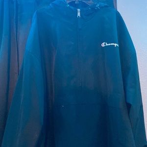 Champion windbreaker half zip